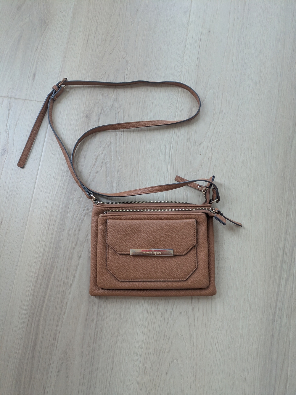 Nanette Lepore Tan Crossbody Bag